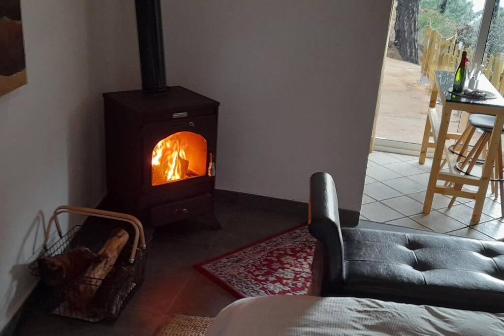 Casa Aguar: Acogedora Casa De Invitados En El Bosque Barrial Esterno foto